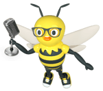Buzzy with Microphone-1-1