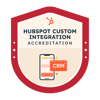 HubSpot Custom Integration Accreditation