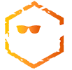 HIVE Buzzy Logo_Color and White Reverse_Gradient Glasses_Web