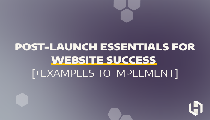 Post-Launch Essentials for Website Success [+Examples to Implement]